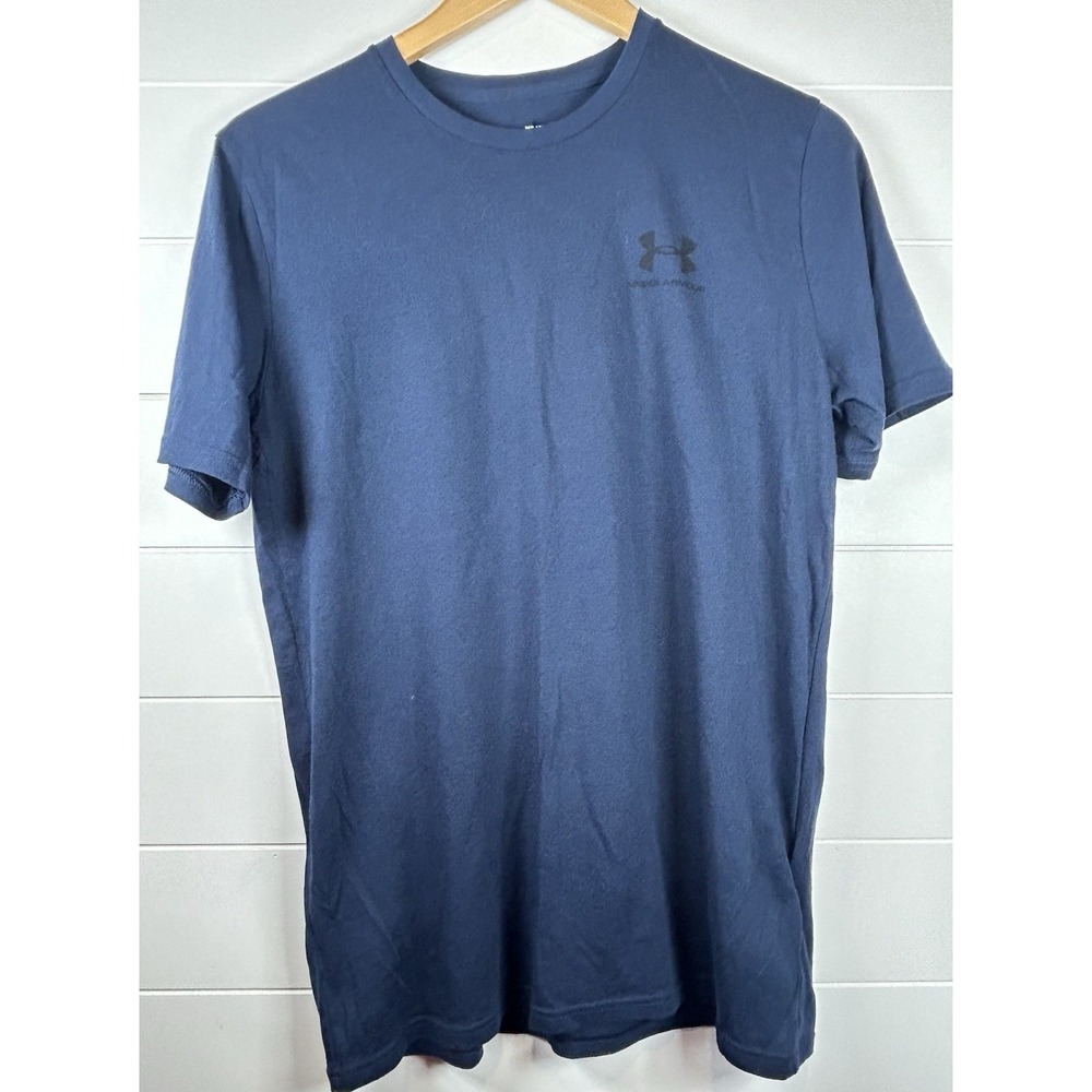 Under Armour Mens‎ Medium Blue Short Sleeve